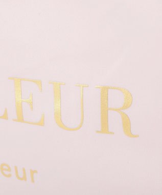 Maison de FLEUR サテンキャリーオンバッグ Pink