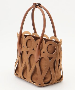 BEIGE， 【洗える・一部店舗限定】MARY AL TERNA / MAZE ミニハンドバック Brown