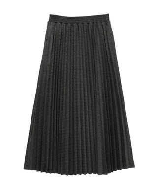 Green Parks ・Ｐｅｔｉｔ　Ｆｌｅｕｒ　ラメプリーツスカート Black