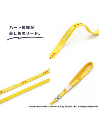 PET PARADISE 犬 ハーネス リード デニム ミニオン 【３Ｓ】 ハーネスリード 紺（ネイビー・インディゴ）