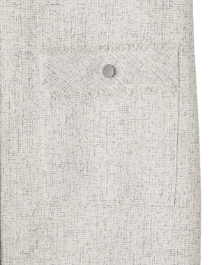 YECCA VECCA ツイードジレジャンスカ Ivory