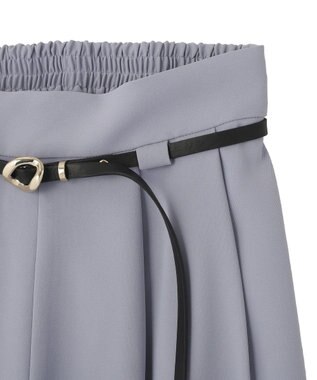 Green Parks ベルト付きスカーチョ Sax