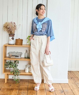 WEGO 【新色追加/ユニセックス着用アイテム/手洗い可/SMLサイズ展開】ピグメントグラフィックT（S） 柄17