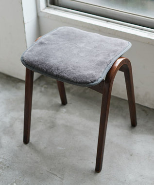 LOOM&SPOOL SRN3ウールチェアマット グレー