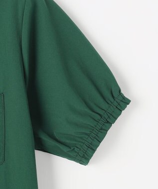 PW CIRCULUS 【WOMEN】ギャザリングシャツ ゴルフウェア レディース グリーン系