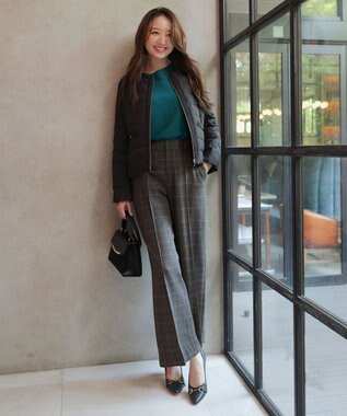 ANY SIS 【2WAY】ノーカラーダウン ジャケット ブラック