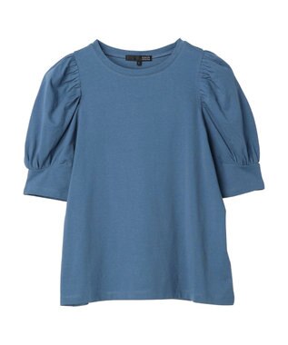 Green Parks ・ＳＵＧＡＲ　ＳＰＯＯＮ　ギャザーパフＴシャツ Blue