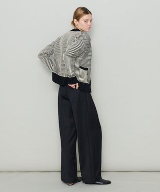 JOSEPH 【洗える】バイオテープコットン　カーディガン Black