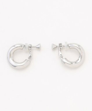 ANY フープイヤリング(両耳用) シルバー