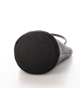 UNBILLION 【テレビ ドラマ着用アイテム】ペルケ perche / 姫路レザー丸手ハンドル2wayバケツバッグ ブラック