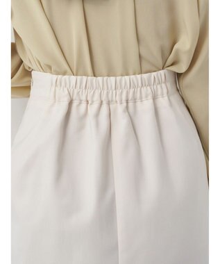 earth music&ecology ギャザーナロースカート Ivory