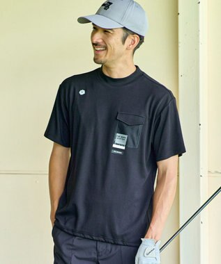PW CIRCULUS 【MEN】DRY COOL MOVE モックネックT ゴルフ