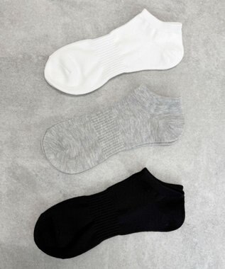 WEGO 3Pムジショートソックス
