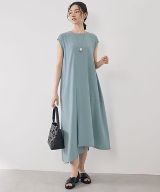 自由区 【WEB先行販売】ストレッチアムンゼン ワンピース サックス