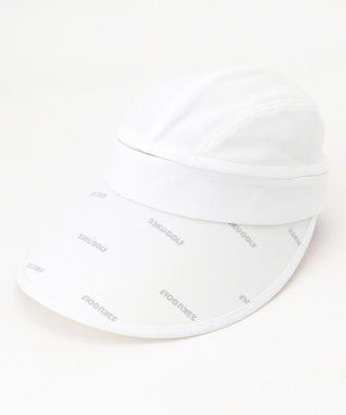 23区GOLF 【WOMEN】毎シーズン完売の人気アイテム【吸水速乾/UVケア】2WAY UVセルバイザー ホワイト系