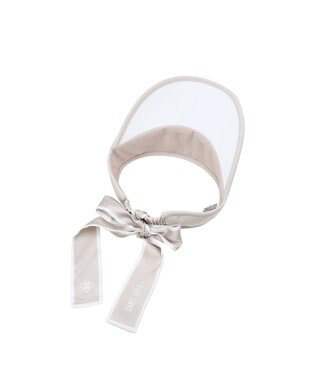 DAKS DAKS GOLF リボンサンバイザー パーチメント