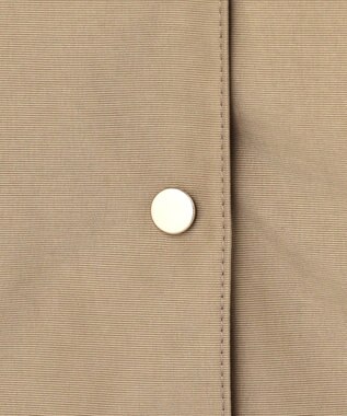 J.PRESS LADIES 【2way】スパンライクナイロンタッサー フーデッド コート キャメル系