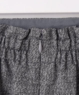 ANY SIS 【洗える】ラメツイードナローフレア スカート モノトーン系