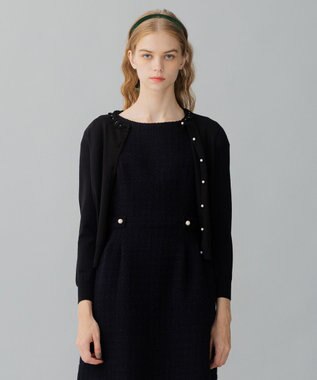 TOCCA 【洗える！】ANGELA カーディガン ブラック系