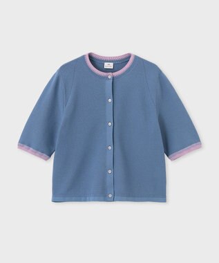 Paul Smith コントラストトリム カーディガン ライトインディゴ