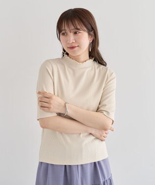 Green Parks ・Ｐｅｔｉｔ　Ｆｌｅｕｒ　５分袖メロウリブＴＥＥ