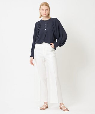 BEIGE， 【S-size】BURDOCK / ワイドパンツ White