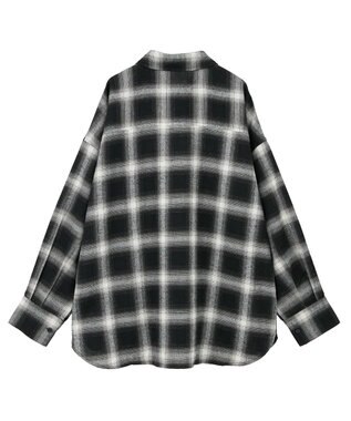 Green Parks ・ＥＬＥＮＣＡＲＥ　ＤＵＥ　２ｗａｙチェックビックシャツ Black