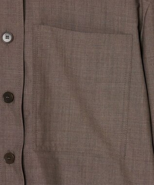 JOSEPH ライトテーラリング　シャツ Mushroom