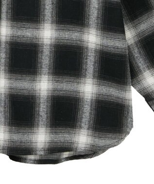 Green Parks ・ＥＬＥＮＣＡＲＥ　ＤＵＥ　２ｗａｙチェックビックシャツ Black