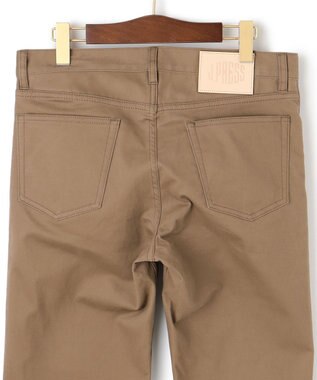 J.PRESS MEN パウダーチノストレッチパンツ ベージュ系