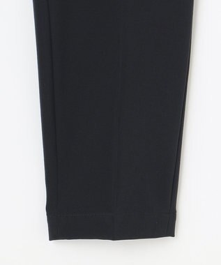 #Newans 【セレモニーにも】美シルエットセンタープレスパンツ ネイビー系