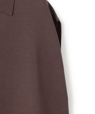 UNFILO スゴ機能 ドロストスキッパーニット ブラウン