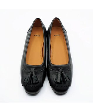 APOM キルトタッセルフラット15 ブラック