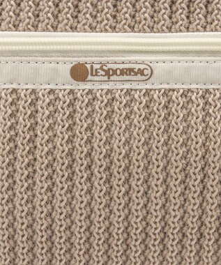 LeSportsac CHAIN CROCHET CLUTCH/ベージュクロシェ ベージュクロシェ