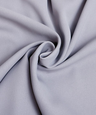 Tiaclasse L 【洗える】ボウタイ風チュニック グレー