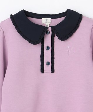 組曲 KIDS 【110-140㎝】ダンボールニット トレーナー ラベンダー系