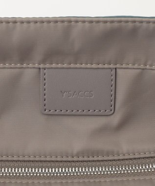 Y'SACCS 【ムック本掲載】ツイルナイロン　スクエアトート　Mサイズ ブルーグリーン