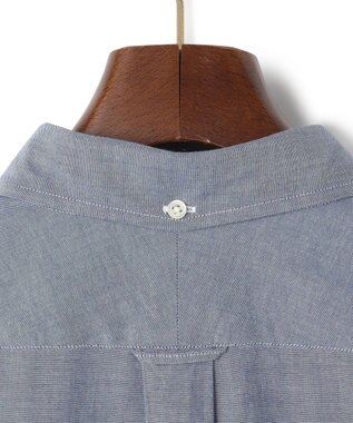 J.PRESS MEN 【J.PRESS ORIGINALS】【UNISEX】Cotton Dangary B.D. Shirt / Baggy-Fit ネイビー系