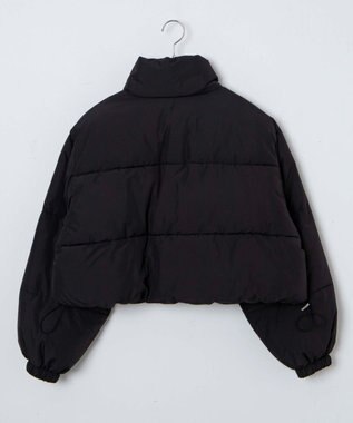 WEGO パディングショートブルゾン ブラック