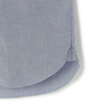 J.PRESS MEN 【J.PRESS ORIGINALS】【UNISEX】Cotton Dangary B.D. Shirt / Baggy-Fit ネイビー系