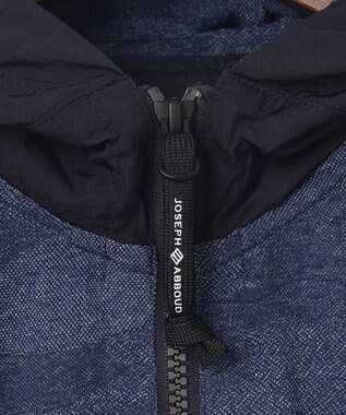 JOSEPH ABBOUD MOUNTAIN 【UNISEX】ドライタッチ クールスキンカモパーカー ブルー系7