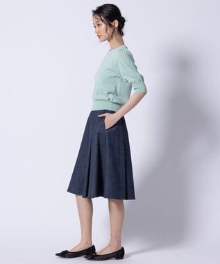 TOCCA 【UVカット・接触冷感】BALOON ニットプルオーバー ライトグリーン系