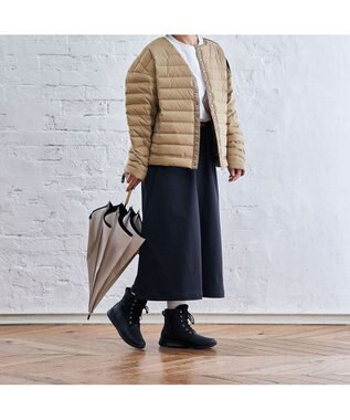 ing <ing>【レイン・スノー対応】レースアップスニーカーブーツ ブラック