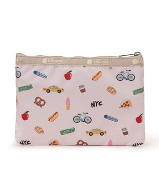 LeSportsac 3ZIP COSMETIC/NYCアイコンズピンク NYCアイコンズピンク
