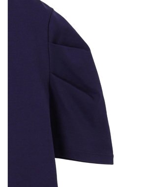 AMERICAN HOLIC 接触冷感タックスリーブ５分袖カットプルオーバー Purple