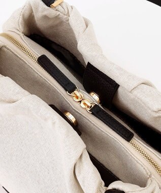 LA BAGAGERIE ナチュラルタックトート ホワイト