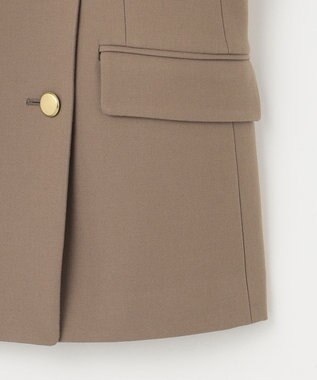 ANY SIS 【保温効果/ストレッチ】シリーズ累計13万枚突破！ビューティサーモ テーラードジャケット キャメル