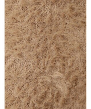 Green Parks フェザーＶネックニットプルオーバー Beige