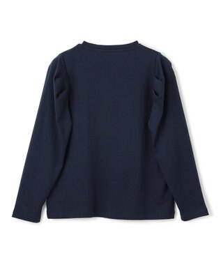 UNFILO 【110-150cm】タックスリーブTシャツ ネイビー