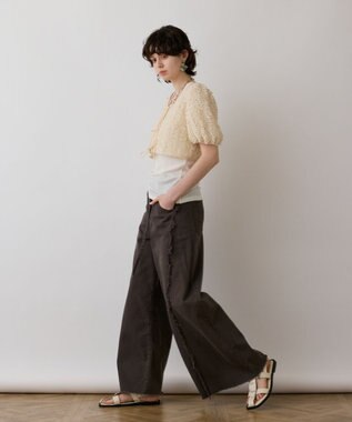 GRACE CONTINENTAL レーススカラトップ キナリ